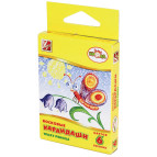 Карандаши восковые 6цв. ЛУЧ 12С 867-08/12С 870-08