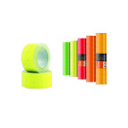 Ценники-лента малые цветные 12*20мм*350шт для 1рядн этикет-пистолета 350шт Tukzar Tz-350