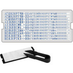 Касса букв 3,1мм GRM ECONOM рус 01-01