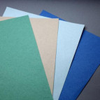 Бумага для акварели Гознак А1 200г/м2 1 лист Голубая, Среднее зерно