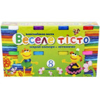 Пластилиновая паста 8цв. 1 Вересня Веселое тесто 540240