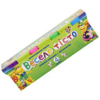 Пластилиновая паста 4цв. 1 Вересня Веселое тесто 60гр 540244