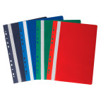 Скоросшиватель А4 пласт. с перфорац Buromax 3331