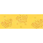 Бумага ручной работы URSUS А4 100г/м с шелком и блестками Бабочки UR-14852204R