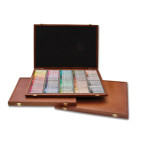 Пастель сухая MUNGYO набор 96шт в деревянной коробке MPL-96W