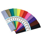 Бумага гофрированная креповая 20% 50*200см металл серебро 1 Вересня