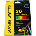 Карандаши акварельные 36цв. Marco Water Soluble Colors с кисточкой 4120-36CB