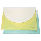 Папка-конверт А4 с кнопкой Economix 31306