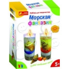 Набор для творчества Creative 3064 Гелевые свечи Морская фантазия 15100132Р