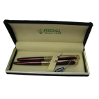 Ручки в наборе REGAL перо+роллер в бархатном футляре R35501.H.RF