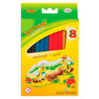 Пластилин восковой 8цв. ГАММА Пчелка 98гр картон упак 280038Н