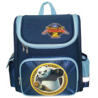 Рюкзак (ранец) школьный каркасный 1Вересня 551321/551322 Панда Кунг-фу-5 29*13*34см короб