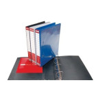 Папка А4 с 4 кольцами Optima пластик 35408