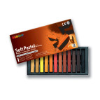 Пастель сухая MUNGYO профессиональная 12цв. Земля MP-12E