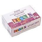 Краски акриловые ЗХК Невская Палитра DECOLA глянц. набор 4цв. по 20мл+кракелюрн. лак 2шт 9541253