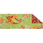 Картон двухсторонний URSUS 20*30 300г Зеленый Мотив Огурцы UR-12292201R