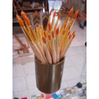 Кисть Черная Речка, Синтетика, Круглая №6 удл. арт.ЖС1-062