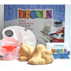 Краски акриловые ЗХК Невская Палитра DECOLA набор 6цв. по 20мл с керамической фигуркой Собака 9541281