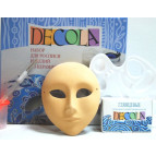 Краски акриловые ЗХК Невская Палитра DECOLA набор 6цв. по 20мл с керамической фигуркой Маска 9541282