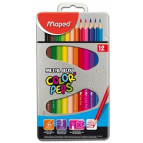 Карандаши цветные 12цв. Maped в металлической коробке 832014