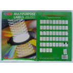 Этикетки самоклеящиеся А4 белые (1 лист) New Century раздел на 14 наклеек 105*42мм 075432