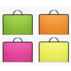 Портфель А4 пластик 2202 DSN, с расшир., на молн. сверху, вмонтиров. ручки