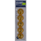 Магниты LBD Смайлик 5шт D40мм