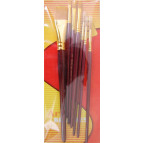 Набор кистей синтетика Ассорти 7шт KOLOS 7073