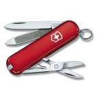 Victorinox Classic 58 мм 7 предметов красный + ножн. + чехол Vx06203
