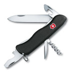 Victorinox Nomad 111 мм 11 предметов черный нейлон + lock + штопор Vx08353.3