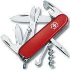 Victorinox Climber 91 мм 14 предметов красный + штопор + ножницы + крюк Vx13703