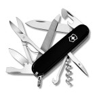 Victorinox Montaineer 91 мм 18 предметов черный + штопор + ножницы + напил + крюк Vx13743.3