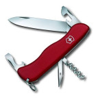 Victorinox Picknicker 111 мм 11 предметов красный нейлон + lock2 + штопор Vx08853