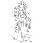 Картина раскраска с контурами на холсте, с красками 1 ВЕРЕСНЯ 15*30см Рапунцель-1 950713