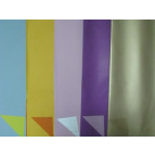 Бумага упаковочная LINE ART №01 60*60см двухсторонняя однотонная