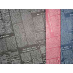 Бумага упаковочная LINE ART №08 62*62см Газета QT-017