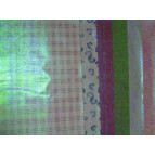 Бумага упаковочная LINE ART №19 50*70см голограмма