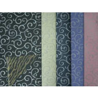 Бумага упаковочная LINE ART №21 68*78см двухсторонняя Узор винтаж