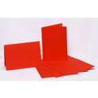 Набор заготовок для открыток 5шт 10,3*7см №9 Красный 220г/м Margo 94099008