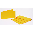 Набор заготовок для открыток 5шт 15,5*15,5см №2 Желтый 220г/м Margo 94099012