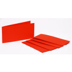 Набор заготовок для открыток 5шт 15,5*15,5см №9 Красный 220г/м Margo 94099019