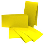 Набор заготовок для открыток 5шт 10,5х21см №2 Желтый 220г/м Margo 94099022