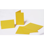 Набор заготовок для открыток 5шт 21х10,5см №2 Желтый 220г/м Margo 94099042
