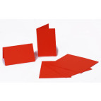 Набор заготовок для открыток 5шт 21х10,5см №9 Красный 220г/м Margo 94099049