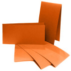 Набор заготовок для открыток 5шт 10,5х21см №13 оранжевый 220г/м Margo 94099063