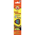 Карандаши цветные 6цв. Koh-i-Noor 3131 Triocolor
