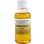 Масло льняное ЗХК Невская Палитра уплотненное №2 120мл 2333925