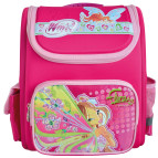 Рюкзак (ранец) школьный каркасный 1Вересня 551306 Винкс короб