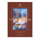 Бумага для акварели и гуаши Гознак Лилия-Холдинг Папка А3 20л Весесенний лес 5552/ПГА3