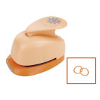 Дырокол фигурный для скрапбукинга Dalprint вырубка 1,6см Обручальные кольца Dalprint DL-JCDZ-105-253